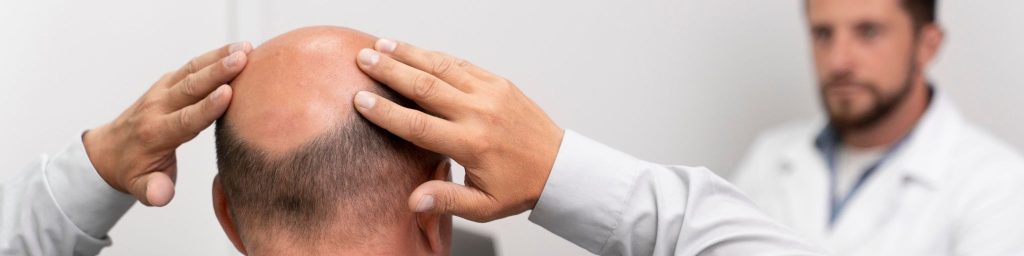 Greffe de cheveux ratée